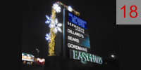 18 East Hills Sign St Joseph MO Commercial Lights HolidayFX